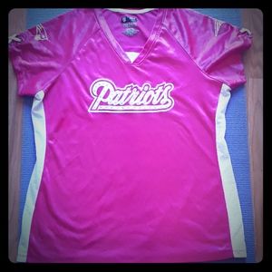 🔥FINAL PRICE🔥 PATRIOTS HOT PINK SILKY NFL TOP!